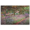 Toile  Le jardin de l'artiste à Giverny - C. Monet 120x80 Voir les images du produit 3