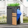 MODFU Multifunktionaler Außenschrank Jalousienbelüftung Produktbild-Vorschau 2