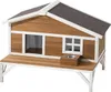 SucceBuy Outdoor-Katzenhaus mit Schaumstoffisolierung, Produktbild-Vorschau 1