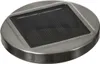 LED Solarglas - Windlicht mit Juteseil - Glas - warmweiße LED - Lichtsensor - H: 16cm - grün Produktbild-Vorschau