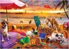 Puzzle 1000 Psy na plaży 113416 Náhľad obrázku produktu 3