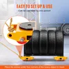 SucceBuy Machinery Skate Dolly: carrello industriale da Anteprima dell’immagine prodotto 5
