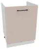 Küchenunterschrank 60 cm - Beige matt - Universelle Produktbild-Vorschau 1