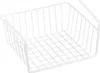 Panier suspendu en métal MSV - 30 x 25,5 x 14 cm - Blanc - Voir les images du produit 4