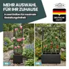 XL Gartenspalier 'Ethica' mit Pflanzkübel Breit 80x36x140 Produktbild-Vorschau 8
