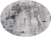 Tapiso Teppich SKY Rund Modern Grau Hellgrau Wohnzimmer 200 Produktbild-Vorschau 7
