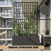 BigDean 2X Blumenkasten mit Rankgitter Pflanzkasten 80x36x Produktbild-Vorschau 3