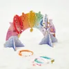 Janod Schmuck Bastelset - 7 Armbänder mit Regenbogenhalter Produktbild-Vorschau 3