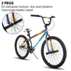 HILAND Freestyle 26 Zoll BMX, Kinderfahrrad mit 2 Stahl Produktbild-Vorschau 6