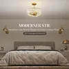 HOMCOM Kristall Deckenleuchte, Deckenlampe Hängend mit 3 Produktbild-Vorschau 4