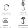 Zestaw akcesoriów łazienkowych 4-częściowy, dozownik mydła, Podgląd zdjęcia produktu 4