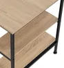 Počítačový stůl Canton 120x60x75,5cm - světlé průmyslové Náhled obrázku produktu 11