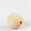 Holzperlen, D: 30 mm, Lochgröße 5 mm, China berry, 50Stck. Produktbild-Vorschau 2