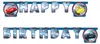Guirlande articulée Cars « Happy Birthday » 200 cm - Voir les images du produit 1
