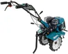 A teal and black rototiller is shown against a white background. Podgląd zdjęcia produktu