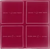 ITENGA 80x Servietten Schön dass du da bist V3 bordeaux rot Produktbild-Vorschau 5