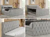 MKS MEBLE Boxspringbett 120 x 200 cm mit Bettkasten, Bett Produktbild-Vorschau 4