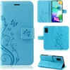 Handy Tasche für Samsung Hülle Handyhülle Blumen Flip Cover Produktbild-Vorschau 1