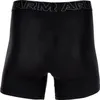 A pair of black boxer shorts shown from the back. Produktbild-Vorschau