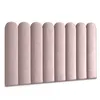 A row of padded, oval-shaped panels in a light pink color, arranged side-by-side against a white background. Anteprima dell’immagine prodotto
