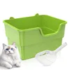 Amicura Katzentoilette, Offenes Katzenklo mit hohem Rand, Produktbild-Vorschau 1