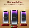 4x 9H Panzerglas für iPhone 11 FULL COVER Panzerfolie Produktbild-Vorschau 2