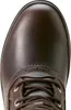 A close-up view of the top of a brown leather boot. Produktbild-Vorschau