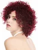 WIG ME UP Perücke kurz voluminös gelockt Rot Granatrot Produktbild-Vorschau 3