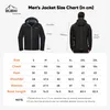 BUBW Herren Softshelljacke wasser- und winddicht mit Kapuze Produktbild-Vorschau 8
