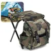 Sitzrucksack Klapp Camping Stuhl Hocker mit Rucksack Produktbild-Vorschau 14