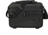 A black beauty case with a shoulder strap is shown against a white background. Anteprima dell’immagine prodotto