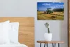 MuchoWow® - Leinwandbilder - Traktor - Bauernhof - Heu - Produktbild-Vorschau 4