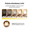 LED Nachttischlampe dimmbar – 3 Lichtfarben, 10 Produktbild-Vorschau 3