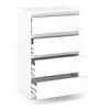 STIV Möbel | Schlafzimmer Set Weiß Matt | Kleiderschrank Produktbild-Vorschau 6