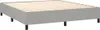 vidaXL Box spring bed frame light grey 160x200 cm fabric Náhled obrázku produktu 3