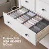 Aufbewahrungsbox Schubladen Organizer aus Vliesstoff Produktbild-Vorschau 3