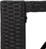 CLORIS 9-tlg. Gartenbar-Set mit Kissen Schwarz Poly Rattan Produktbild-Vorschau 7