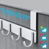 Türhaken, Türgarderobe zum Einhängen mit 5 Haken - Produktbild-Vorschau 3