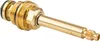 A close-up studio shot of a brass valve stem on a white background. Produktbild-Vorschau