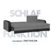 KomfortWelt24 Ecksofa mit Schlaffunktion und praktischem Produktbild-Vorschau 4