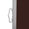 vidaXL Store latéral extensible brun 120 x 1000 cm Voir les images du produit 5