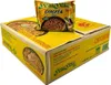 A box of Yum Yum instant chicken-flavored noodles, with one packet placed on top. Produktbild-Vorschau