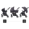 BabyGo Kombikinderwagen Style 3in1, rosa Produktbild-Vorschau 5