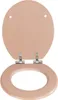 WENKO WC-Sitz Cuero Beige, Toiletten-Sitz in Lederoptik aus Produktbild-Vorschau 2