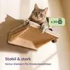 Knupis Katzen Kletterwand Set mit Katzenbett & 2X Produktbild-Vorschau 5