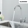 JULIE | 3 Wege Premium Chrom glänzend Trinkwasser Armatur Produktbild-Vorschau 2
