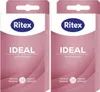 Ritex Ideal Kondome 2 x 20 Stück extra feucht mit extra Produktbild-Vorschau 1