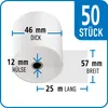 Thermorolle 57 mm x 46 mm x 12 mm x 25 m | VPE 50 Rollen Produktbild-Vorschau 1