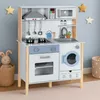 Cucina giocattolo per bambini con luci LED, forno, Anteprima dell’immagine prodotto 7