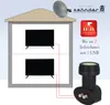 ZEHNDER Twin LNB, LTE Abschirmung, Sun Protect UV Schutz, Produktbild-Vorschau 3